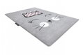 Dětský kusový koberec Petit Cat crown grey