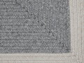 Kusový koberec Braided 105555 Grey Creme – na ven i na doma