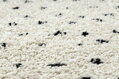 Kusový koberec Berber Syla B752 dots cream kruh
