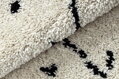 Kusový koberec Berber Tetuan B751 cream kruh
