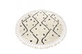 Kusový koberec Berber Tetuan B751 cream kruh