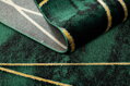 Kusový koberec Emerald 1022 green and gold