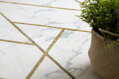 Kusový koberec Emerald geometric 1012 cream and gold kruh