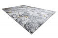 Kusový koberec Gloss 528A 58 3D mramor ivory/black