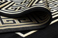 Kusový koberec Gloss 6776 86 greek black/gold