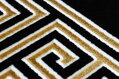Kusový koberec Gloss 6776 86 greek black/gold