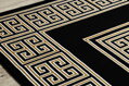 Kusový koberec Gloss 6776 86 greek black/gold