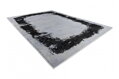 Kusový koberec Core A004 Frame black/light grey