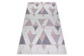 Kusový koberec Sion Sisal Triangles B3006A ecru/pink – na ven i na doma