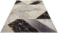 Kusový koberec Flair 105610 Noble Black Grey Gold – na ven i na doma
