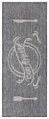Běhoun Cucina Bon Appetit 105622 Grey Cream