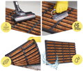 Venkovní čistící rohož Mix Mats Brushes 105647 Black Cocos - na ven i na doma