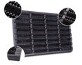 Venkovní čistící rohož Mix Mats Brushes 105648 Black - na ven i na doma