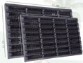 Venkovní čistící rohož Mix Mats Brushes 105648 Black - na ven i na doma