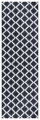Protiskluzový běhoun Home Black White 103156