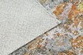 Kusový koberec Miro 51463.802 Abstraction grey / gold