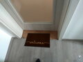 Protiskluzová rohožka Welcome 103795 Darkbrown Beige - na ven i na doma
