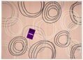 Kusový koberec Circles powder pink