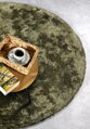 Kusový koberec Cosy 106109 Green kruh z kolekce Elle
