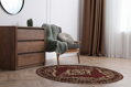 Kusový koberec TEHERAN T-102 brown kruh