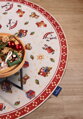 Kusový koberec Villeroy & Boch Toy's delight s potiskem 106192 Red, Multicolor kruh
