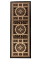Běhoun Herat 105989 Black Cream