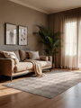 Kusový koberec Perles 106183 Cream Beige z kolekce Elle