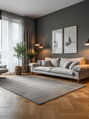 Kusový koberec Perles 106186 Cream Grey z kolekce Elle
