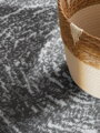 Kusový koberec Gloria Cavallo Creme Grey kruh