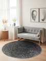 Kusový koberec Gloria Cavallo Grey kruh