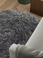 Kusový koberec Gloria Cavallo Grey kruh