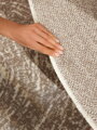 Kusový koberec Gloria Cavallo Creme Beige kruh