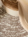 Kusový koberec Gloria Cavallo Creme Beige kruh