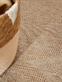 Kusový koberec Duet Liora Beige/White kruh - na ven i na doma