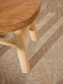 Kusový koberec Duet Liora Beige/White kruh - na ven i na doma