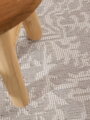 Kusový koberec Duet Kona White/Gray kruh - na ven i na doma