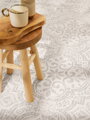 Kusový koberec Duet Rosel White/Gray - na ven i na doma