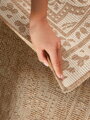 Kusový koberec Duet Rosel Beige/White - na ven i na doma