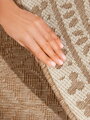 Kusový koberec Duet Rosel Beige/White kruh - na ven i na doma