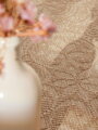 Kusový koberec Duet Rosel Beige/White kruh - na ven i na doma