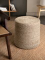 Sedací vak JUTTA POUF 106235 Beige/Grey