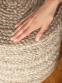 Sedací vak JUTTA POUF 106235 Beige/Grey