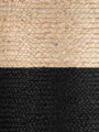Sedací vak JUTTA POUF 106237 Beige/Black