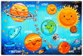 Dětský kusový koberec Torino kids 230 SOLAR SYSTEM