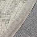 Kusový ručně tkaný koberec Woolen 5 White
