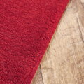 Ručně všívaný kusový koberec Asra wool červená