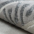 Kusový koberec Allure 1960 white/grey kruh