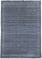 Ručně vázaný kusový koberec Diamond DC-OC Denim blue/silver