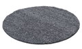 Kusový koberec Life Shaggy 1500 grey kruh