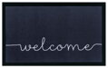 Protiskluzová rohožka Welcome 104512 Anthracite/Cream - na ven i na doma
